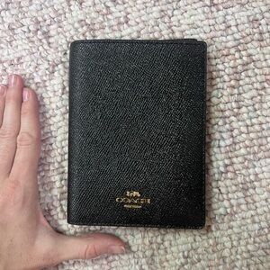 Coach passport holder